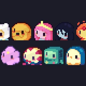 Insignias P2U de Hora de Aventuras / Twitch y Discord (+regalo de insignias de Fiona y Cake)