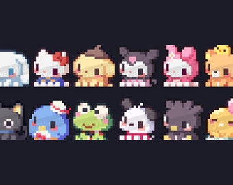 P2U Kawaii Badges / Twitch & Discord