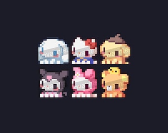 P2U Kawaii Badges 1 / Twitch & Discord
