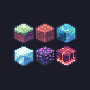 P2U Pixel Cube Badges / Twitch  & Discord
