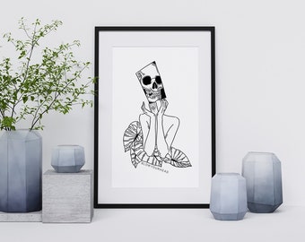 Overthinking [Printable Wall Art, Think Wall Art Print, Minimalistic Poster Design, Modern Digital Download Print, Think Poster Print]