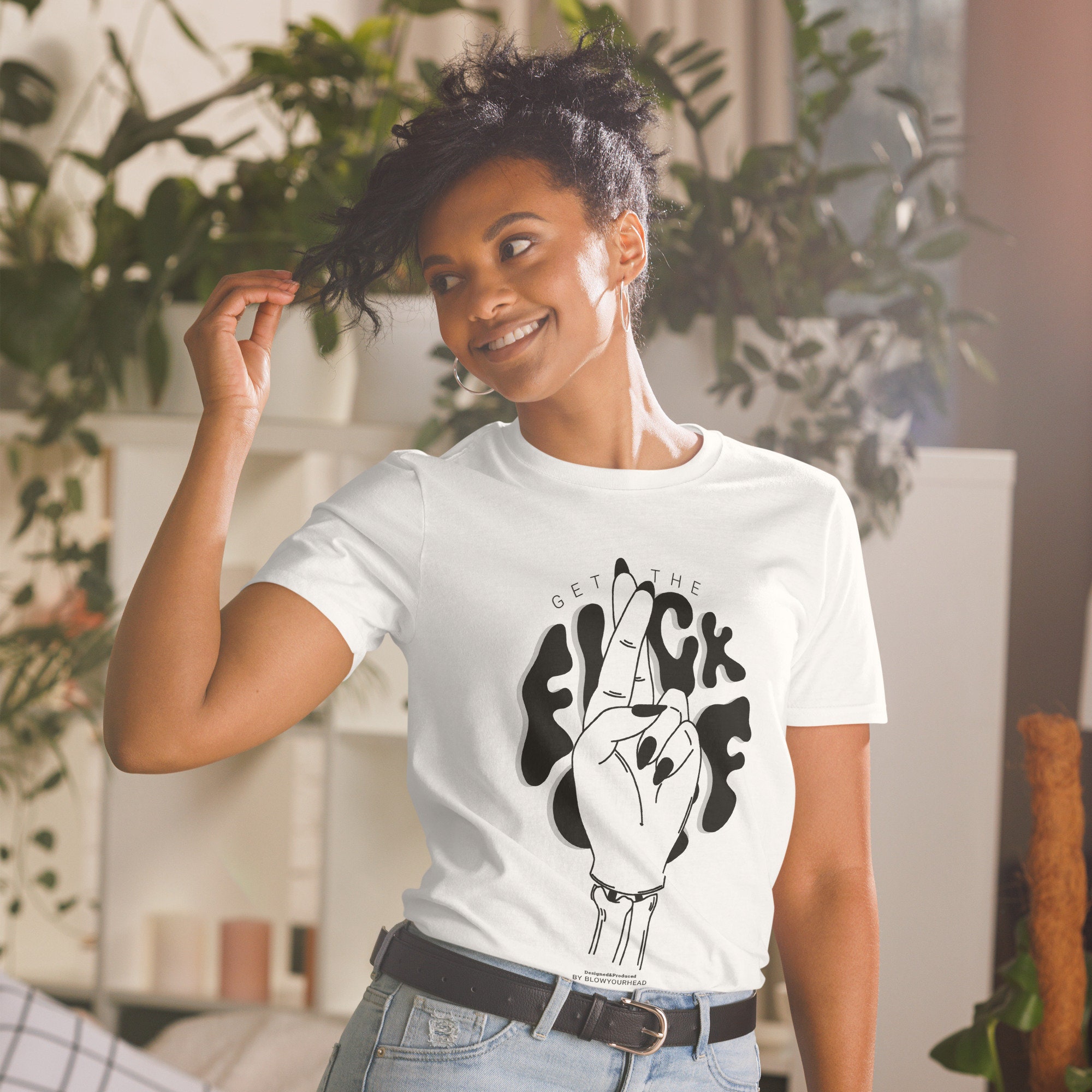 Fingers - Unisex T-Shirt [silk screen printing, print on demand, illustration shirt]