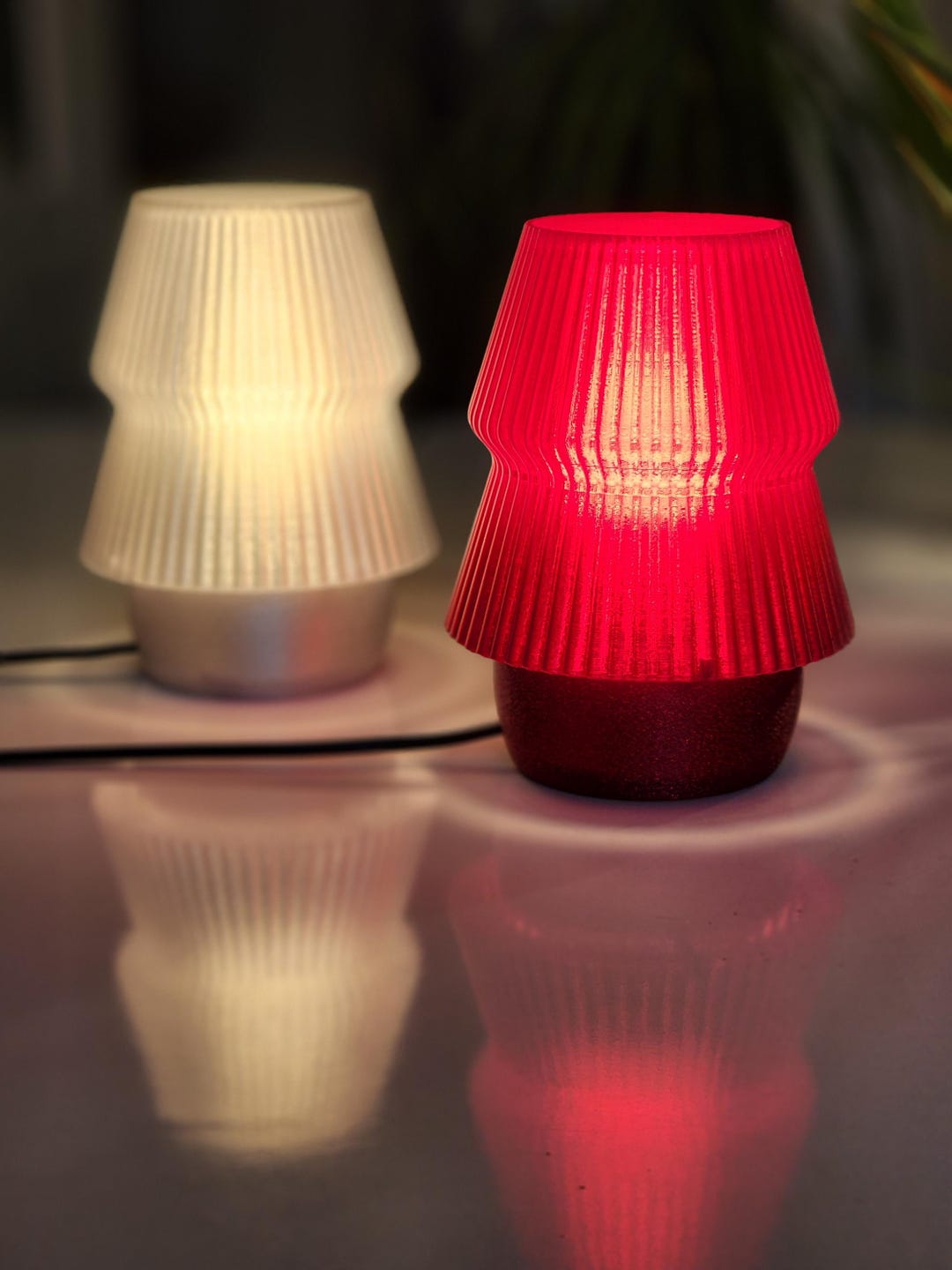 Design Table Lamp, Bedside Lamp for Aesthetic Home Decor, Mid Century