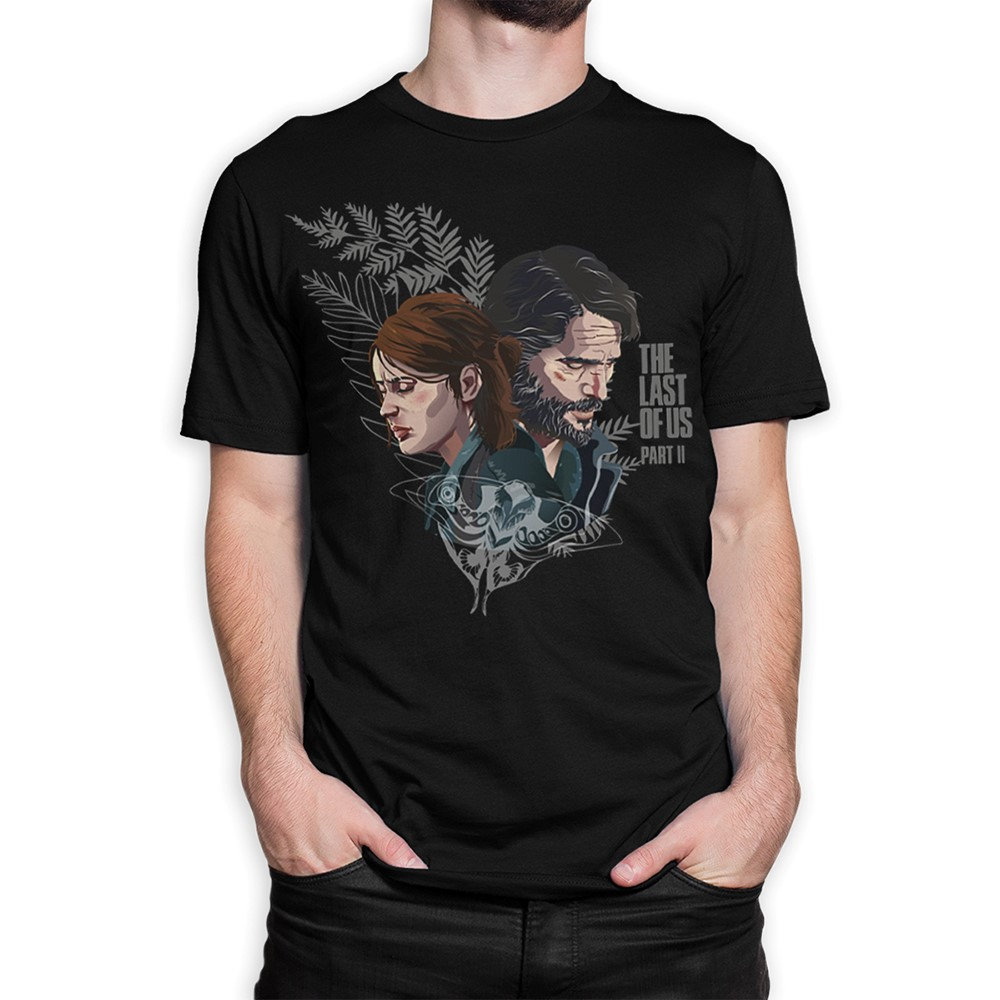 ellie and joel the last of us 2 wallpaper signatures shirt - Limotees