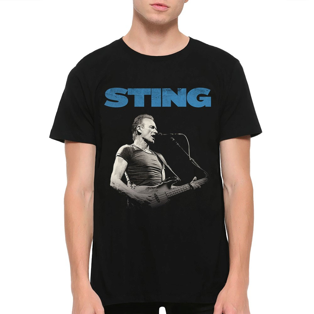 Presentator Motivatie Wereldwijd Sting Concert T-Shirt / Heren Dames Maten / Katoenen T-shirt - Etsy België