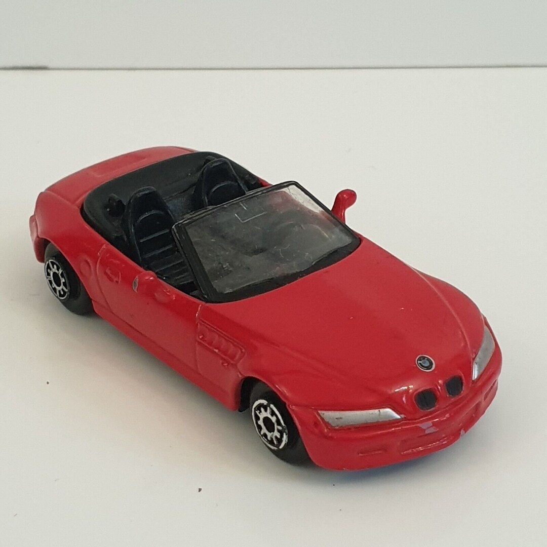 Welly BMW Z3 Roadster Diecast Model Sports Car 160 Red Convertible Toy