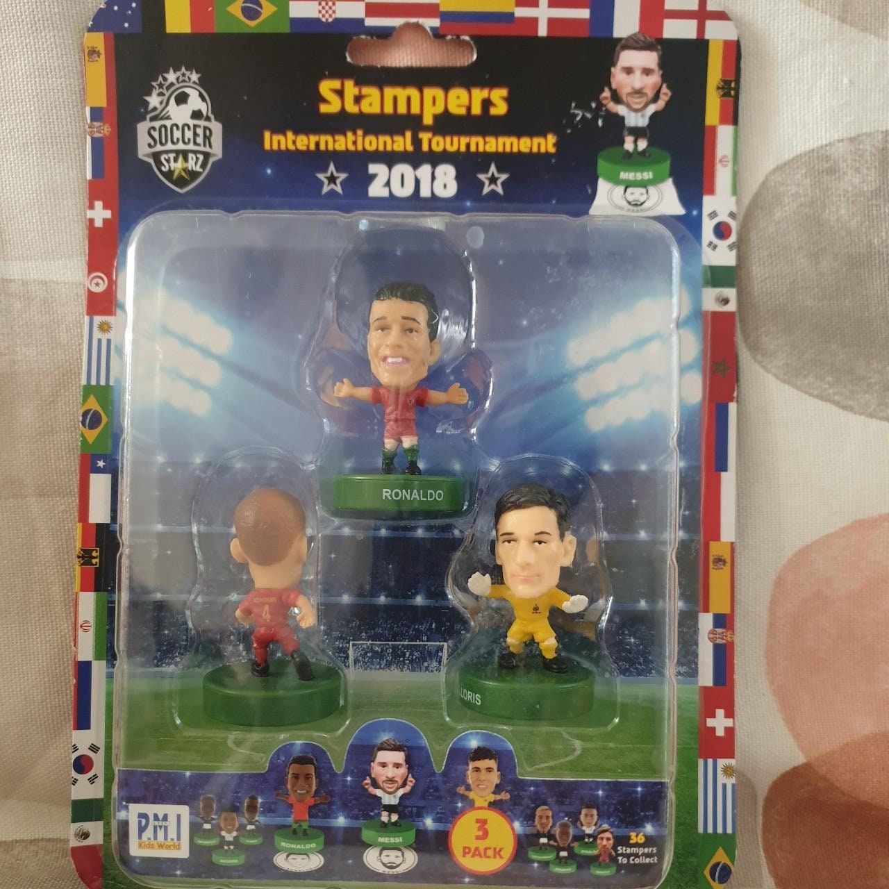 SoccerStarz 2018 International Tournament Stampers Mini Figures Blind Bag 