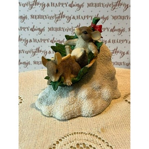 1995 Vintage Silvestri, Dean Griff Flying Leaf Saucer Figurine Charming Tails