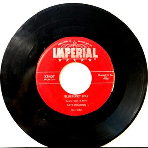 Fat&#39;s Domino, Blueberry Hill/Honey Chile, Classic 45 rpm, Tested, plays great!