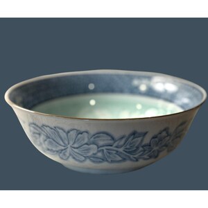 Asian Pattern, Blue, White, 7