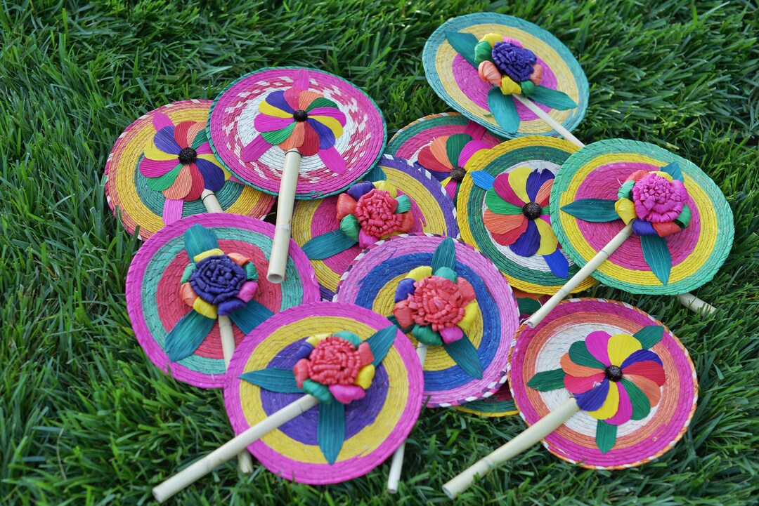 Mexican Hand Fan - Etsy