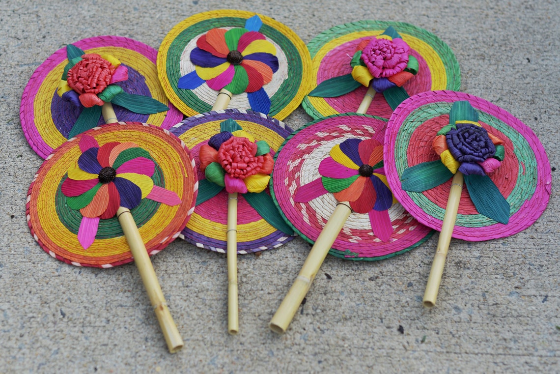Mexican Hand Fan - Etsy