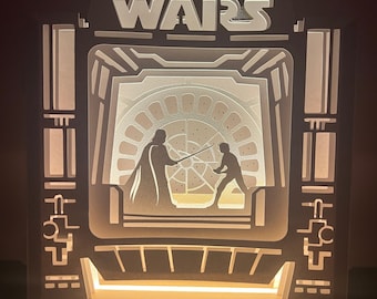 Paper lamp "Star Wars"