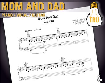 Mom And Dad (TRU) - Piano / Vocal / Guitar