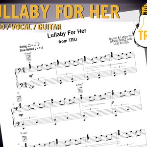 Lullaby For Her (TRU) - Piano / Vocal / Guitar