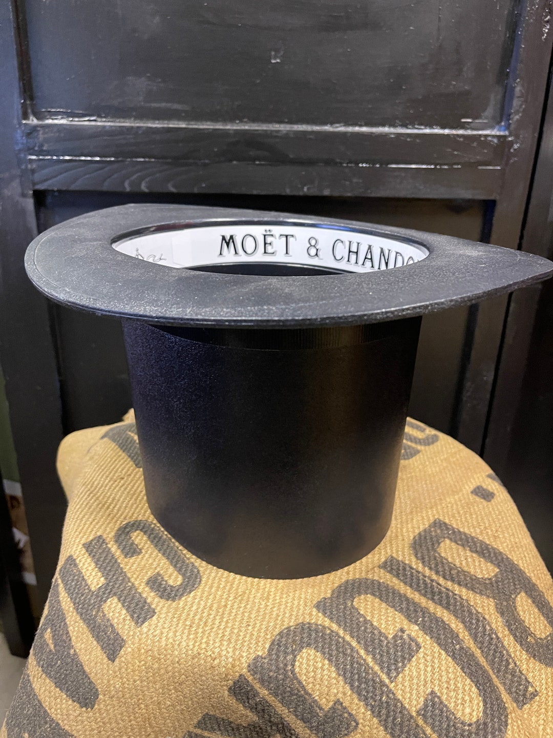 MOET AND CHANDON Top Hat Champagne Ice Bucket Etsy