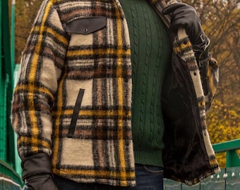 TEN WOOL SHIRT XL』