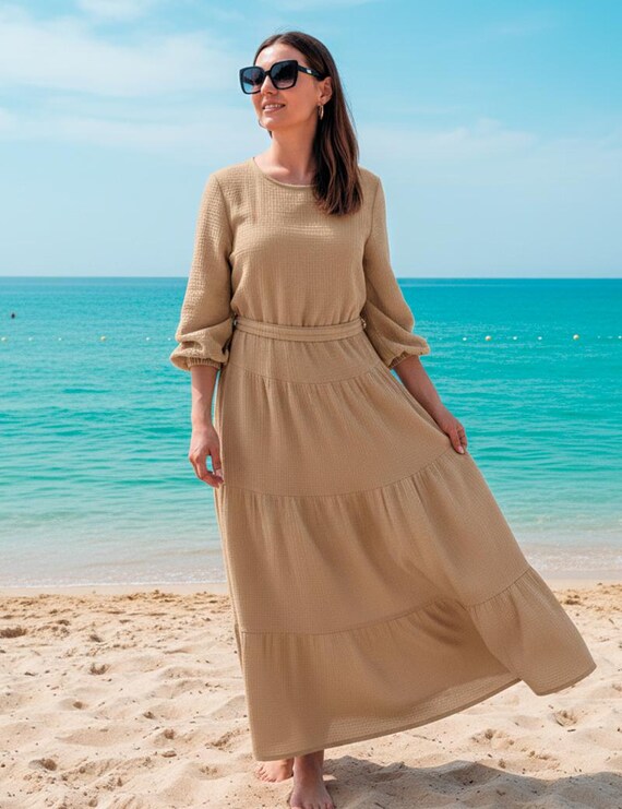 baobab athena maxi dress Athena Maxi Dress Red in Chiffon
