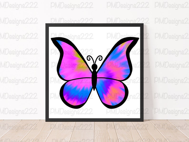 Tie Dye Png, Tie Dye Sublimation Png, Butterfly PNG , Butterfly Wing ...