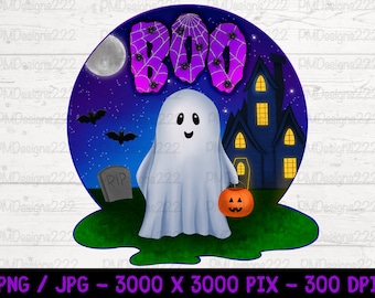 Halloween ghost png, Boo printable, cute kids Halloween png, Halloween shirt png, ghost clipart, Halloween clipart, Halloween sublimation