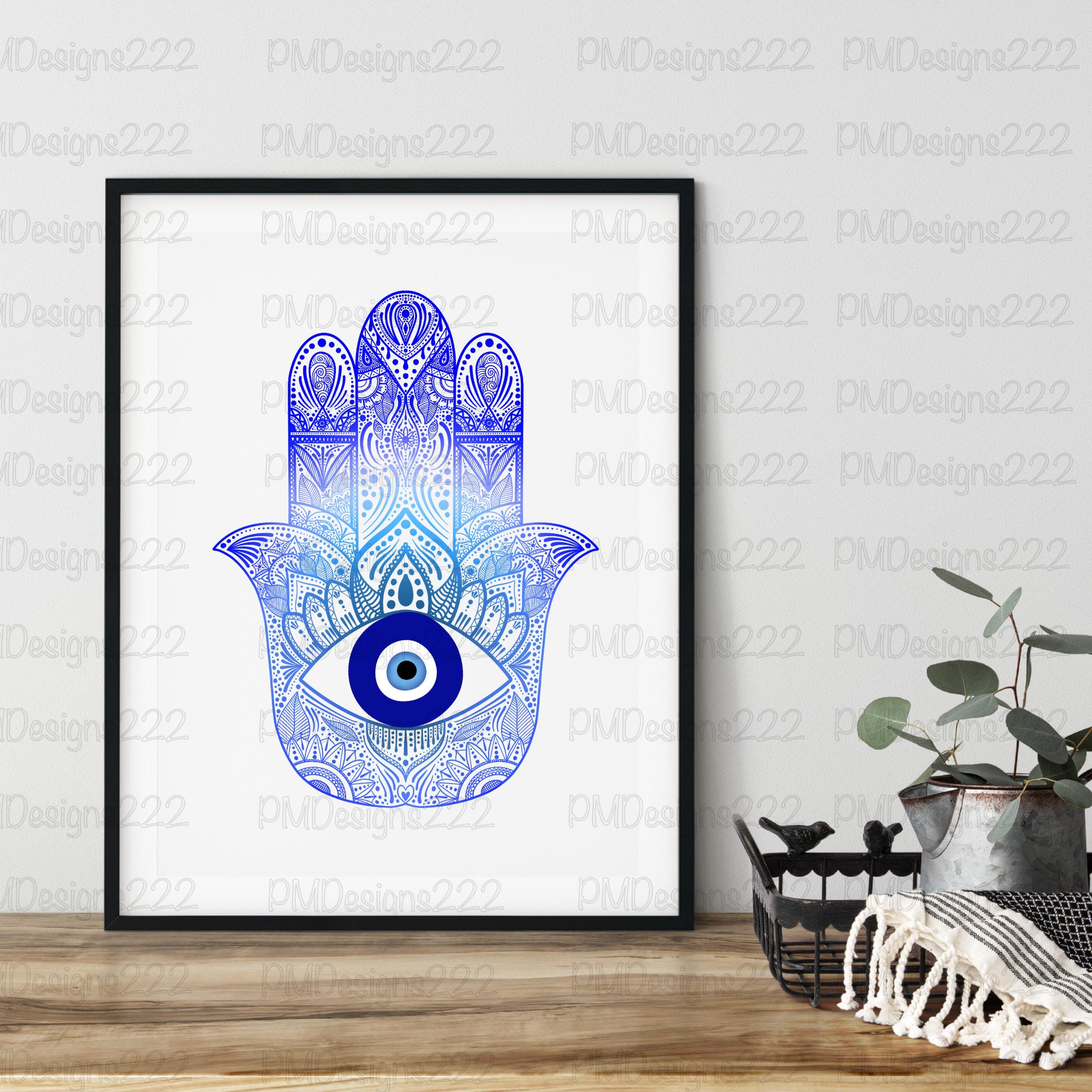 Hamsa blue eye clearance