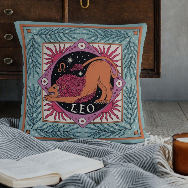 Zodiac Pillows Etsy