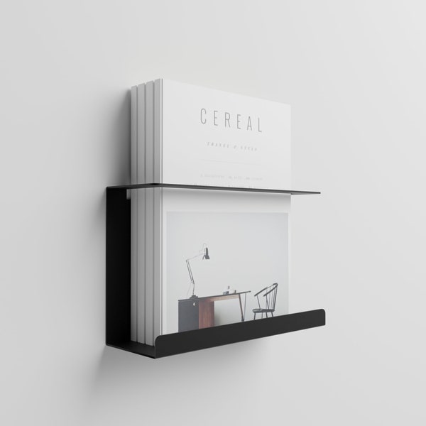 Bibliothèque minimaliste, étagères murales, étagère à livres minimaliste, étagères à livres modernes, porte-livres, porte-revues, porte-livres