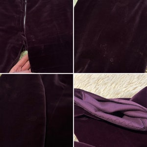 Rare 1960s Alice Pollock Quorum Silk Velvet Suit image 9