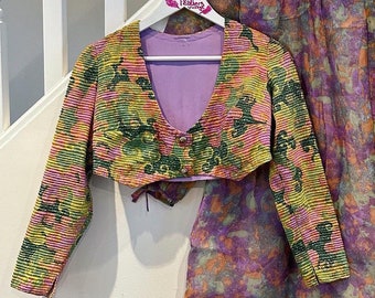 Lucy In The Sky - Rare Vintage 1960’s Psychedelic Cropped Jacket by Mary Fair