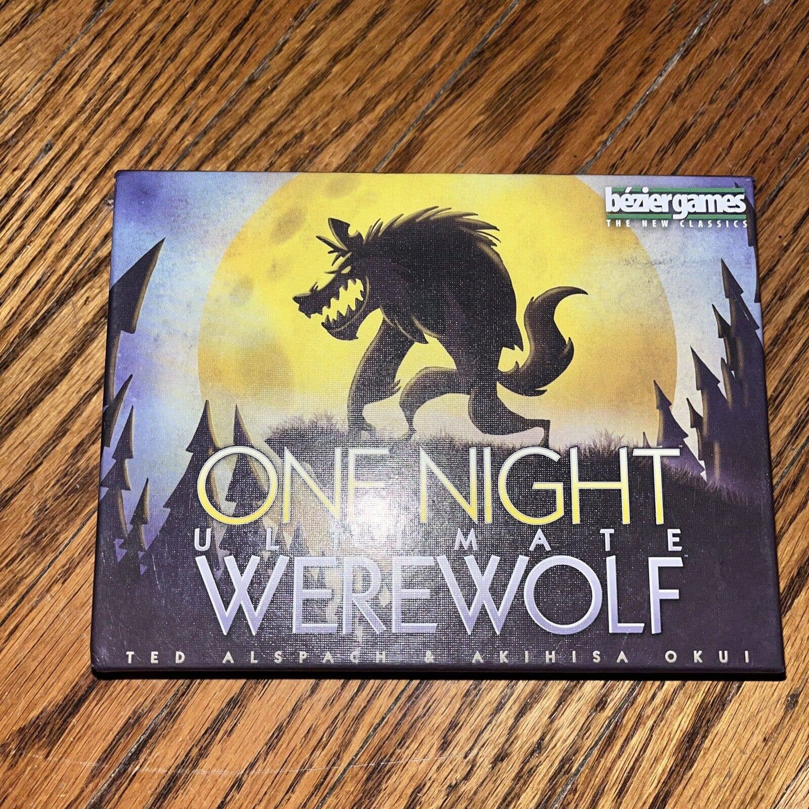 One Night Ultimate Werewolf Bezier Games New and Sealed Board Etsy