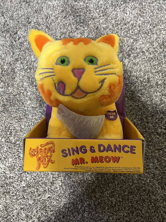 Meowing cat toy discount