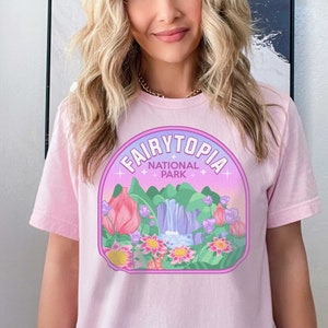Fairytopia National Park Meme Shirt | Fairytopia Movie Shirt | 2000s Movie National Park Parody  Unisex t-shirt