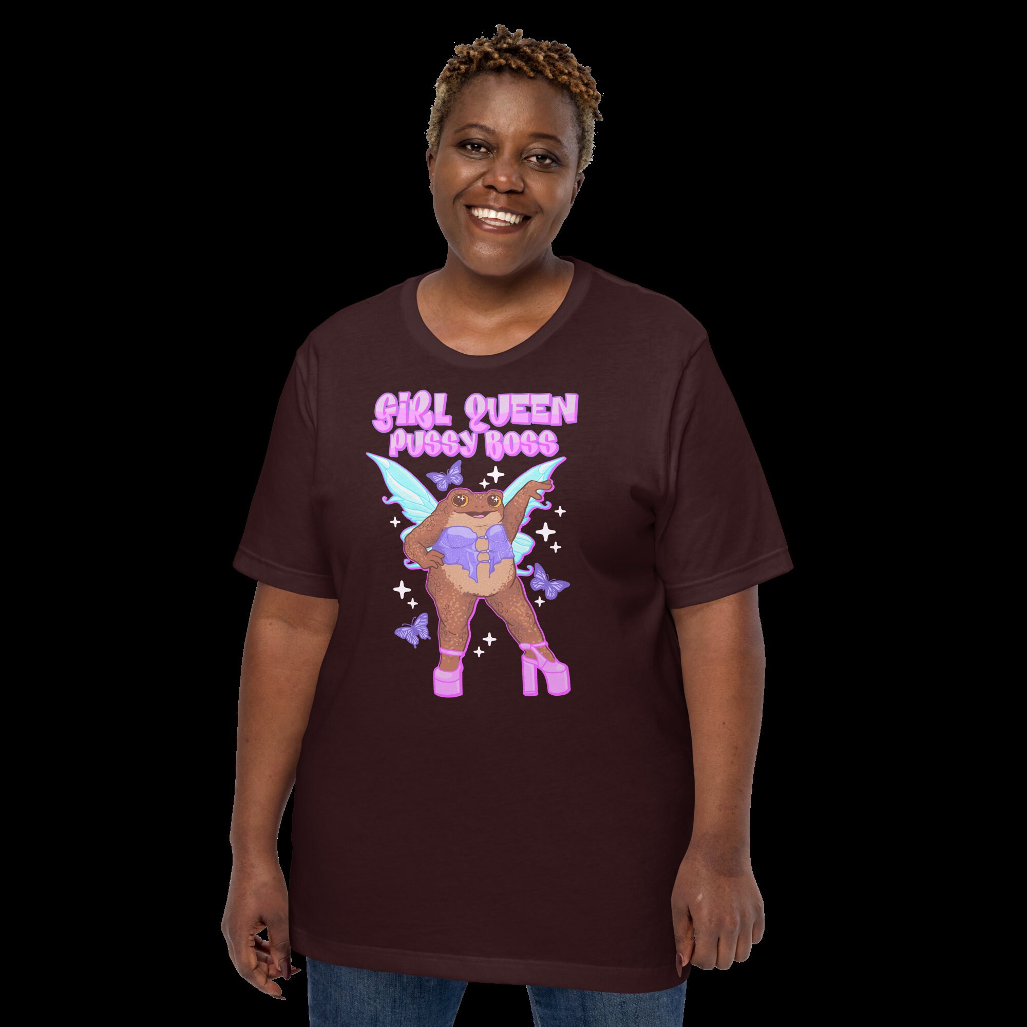 Girl Queen Pussy Boss Toad Shirt Toad Fairy Shirt - Etsy