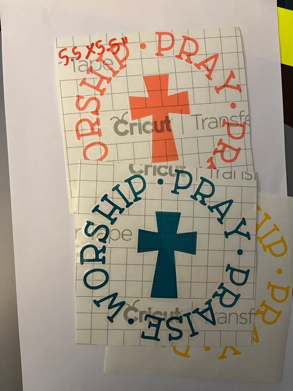 Christian Vinyl Decals Etsy