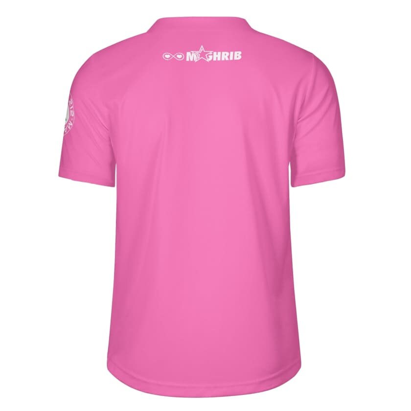 Pink Morocco Kit Pink Morocco Jersey, MAR Moroccan Supporter Jersey, Pink Morocco Jersey ...