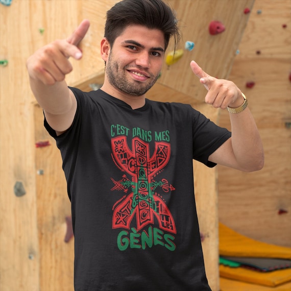Berber Amazigh Rif T-shirt, It's in My Genes, Chleuh, Moroccan