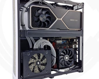 Console Style Fractal Ridge RVZ03 Custom PSU Cables