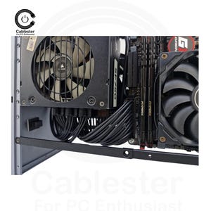 Custom Debossed PSU Cables for ITX SFF Chassis