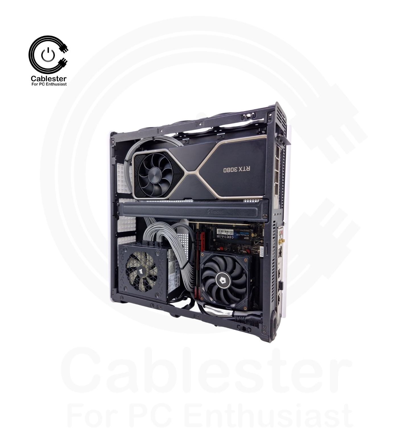 Console Style Fractal Ridge RVZ03 Custom PSU Cables - Etsy