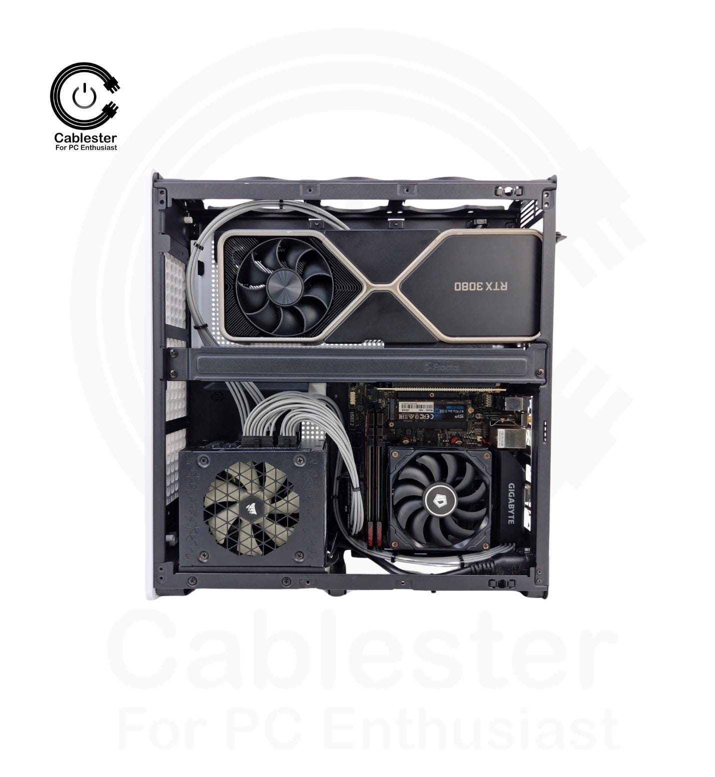 Console Style Fractal Ridge RVZ03 Custom PSU Cables - Etsy