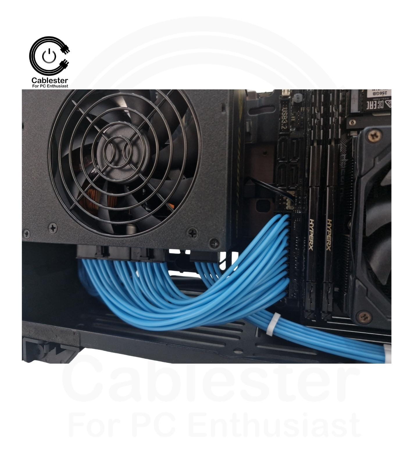 Fractal Terra Custom Length PSU Cables - Etsy