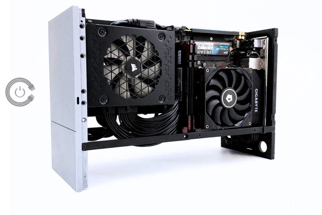 Formd T1 Mini Itx Sandwich Case PCケース(自作PC用) FormD T1 Black