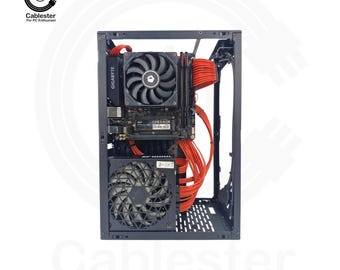 SSUPD Meshlicious/ Meshroom Custom Unsleeved PSU Cable