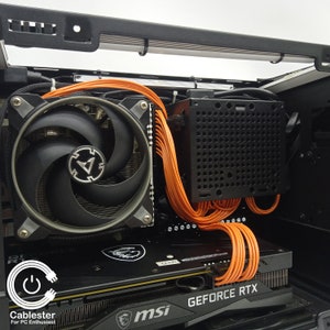 NR200 Custom Unsleeved PSU Cable