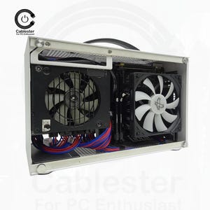 Cavi modulari senza guaina per mini PC in stile sandwich