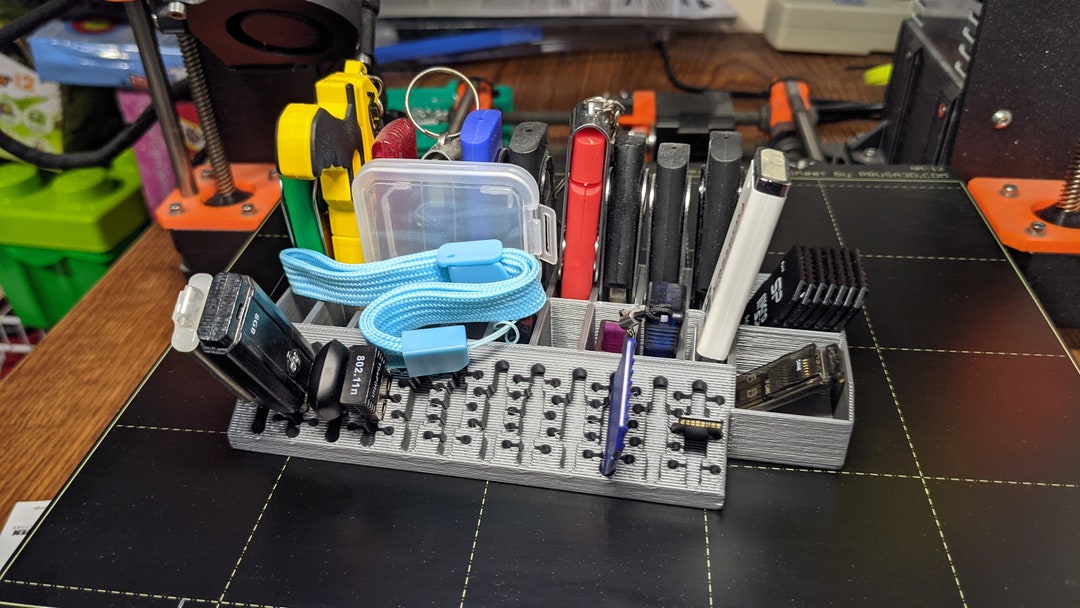 Ultra USB Holder | Multi-purpose Storage for USB Drives, SD Cards ...