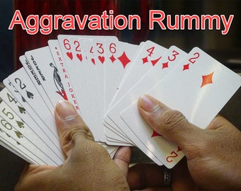 Instructions for Aggravation Card Game - Etsy