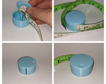 Sewing Fabric Tape Measure Holder Spool Winder Simple 2 Piece Device Super  Easy to Use 