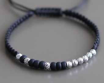 Bracciale in codice Morse personalizzato per uomini e donne / Bracciali personalizzati nascosti / con messaggi segreti per coppie e amicizie / Regalo per fidanzato