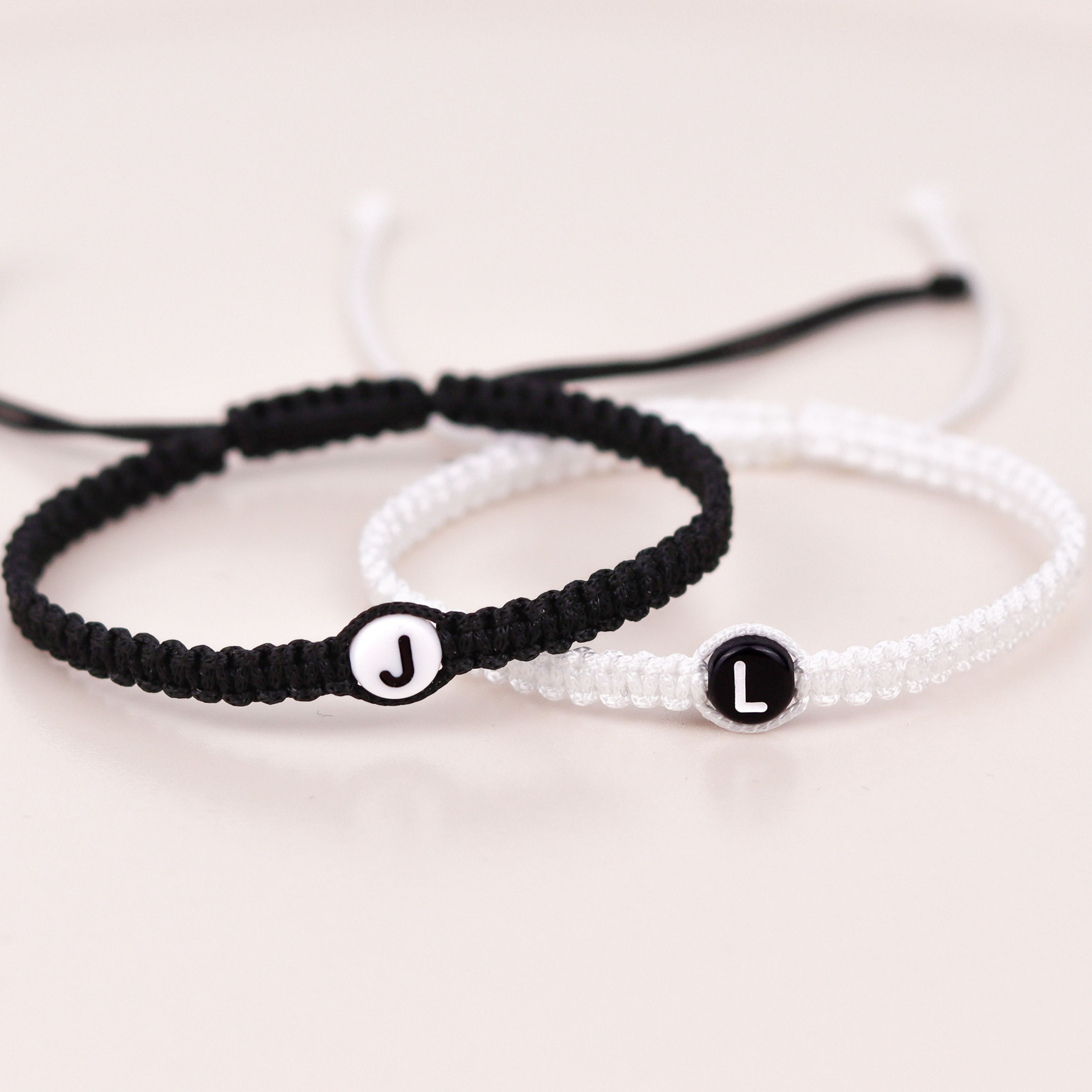 Couples Bracelet/ Magnetic Heart Bracelets/initial Bracelets/ Couples  Initial Bracelets 